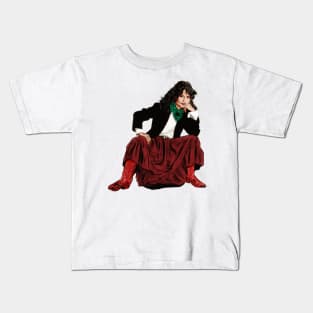 Jessi Colter - An illustration by Paul Cemmick Kids T-Shirt